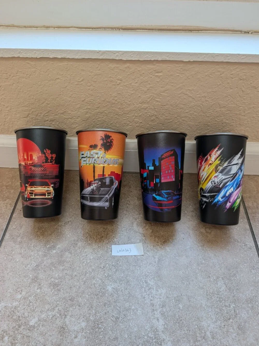 Fast & Furious 25th Anniversary Collector Cups Mobil 1 One 2026 Release Set (4)